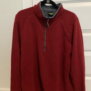 Men’s sweater zip up - cozy for fall and winter!